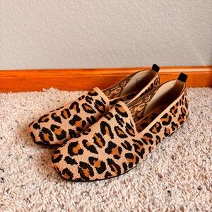 NWT Steve Madden Animal Print Leopard Slip-ins Flats Women’s 10
